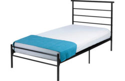 HOME Avalon Single Bed Frame - Black.